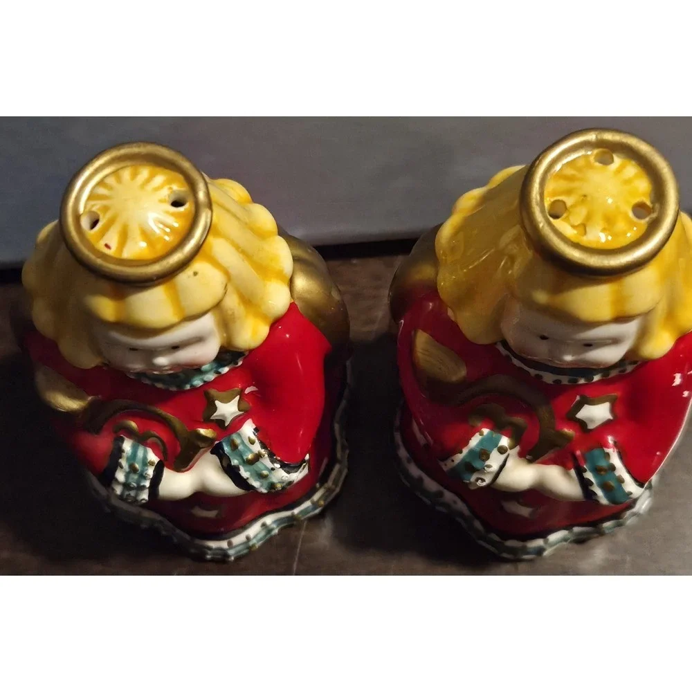 Angel Salt/Pepper Shakers Set of 2‎ Vintage Kmart